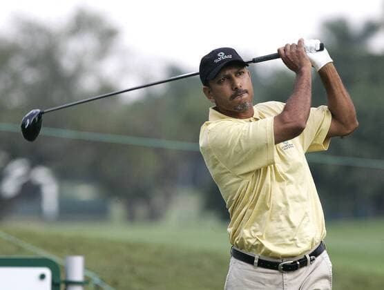 Jeev Milkha Singh (Indien) -  (MIA20080324713) Golf Herren WGC CA Championship 2008, PGA Tour Einzelbild Doral Miami Golf Herren WGC CA Championship 2008, PGA Tour Einzelbild Doral Miami
