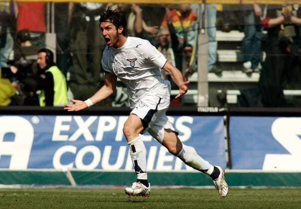 Rolando Bianchi (Lazio Rom) - Torjubel -  Fußball Herren Serie A 2007 2008, 1. Italienische Liga, Lazio Rom Einzelbild premiumd Parma Freude, Begeisterung, Fußball Herren Serie A 2007 2008, 1. Italienische Liga, Lazio Rom Einzelbild premiumd Parma Freude, Begeisterung,