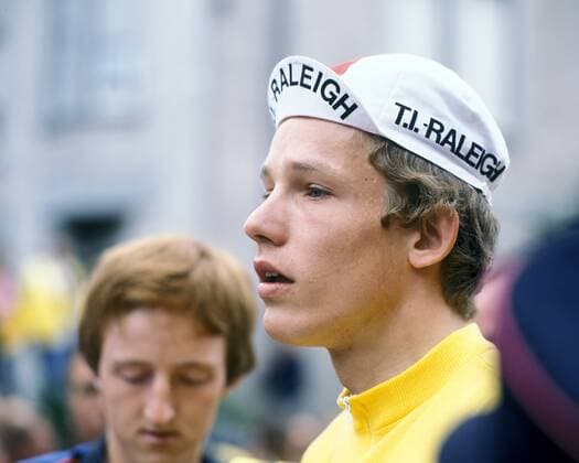 Dietrich Thurau (BR Deutschland) Radsport Herren Tour de France 1977, Straßenradsport, Straße, Rad, Porträt Aufnahmedatum geschätzt Freiburg Radsport Herren Tour de France 1977, Straßenradsport, Straße, Rad, Porträt Aufnahmedatum geschätzt Freiburg