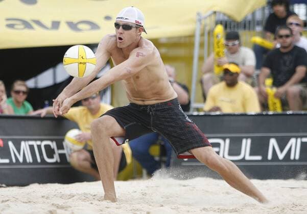 Jake Gibb (USA) - (Icon3964014) Beachvolleyball Herren AVP Dallas Open 2008, Beach, Finale Einzelbild Arlington Dynamik, Beachvolleyball Herren AVP Dallas Open 2008, Beach, Finale Einzelbild Arlington Dynamik, EDITORIAL USE ONLY