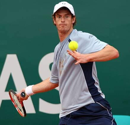 Andrew Murray (Großbritannien) -  Tennis Herren Monte Carlo Open 2008, ATP Tour Einzelbild Monte Carlo Monaco Dynamik, Tennis Herren Monte Carlo Open 2008, ATP Tour Einzelbild Monte Carlo Monaco Dynamik,