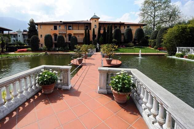 Hotel Il Giardino in Ascona - Unterkunft der deutschen Nationalmannschaft während der EM 2008 -  Fußball EM Herren EM 2008, Euro, Vorschau Totale Ascona Fußball EM Herren EM 2008, Euro, Vorschau Totale Ascona
