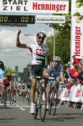 Karsten Kroon (Niederlande CSC) gewinnt Rund um den Henninger Turm 2008 Radsport Herren Rund um den Henninger Turm 2008, Straßenradsport, Straße, Rad, Vdig Gruppe Frankfurt M. Freude, Radsport Herren Rund um den Henninger Turm 2008, Straßenradsport, Straße, Rad, Vdig Gruppe Frankfurt M. Freude,