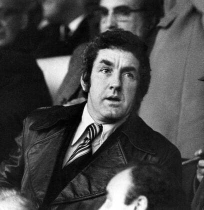 Trainer Dave Mackay (Nottingham) -  Fußball Herren English First Division 1972 1973, 1. Englische Liga, Nottingham Forest Einzelbild Aufnahmedatum geschätzt o0 Vsw Fußball Herren English First Division 1972 1973, 1. Englische Liga, Nottingham Forest Einzelbild Aufnahmedatum geschätzt o0 Vsw