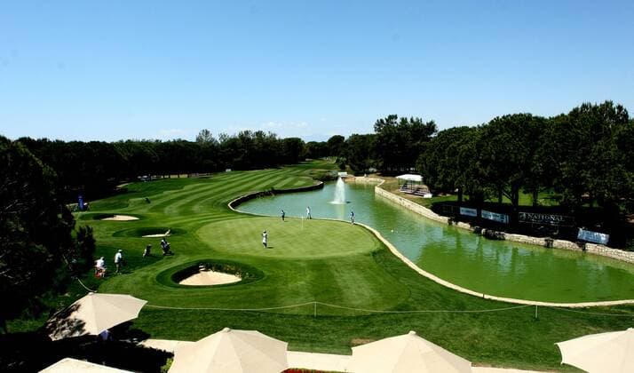 Golfplatz des National Golf Club in Belek -  Golf Damen Ladies European Tour 2008 Totale National Golf Club Belek, Antalya Golf Damen Ladies European Tour 2008 Totale National Golf Club Belek, Antalya