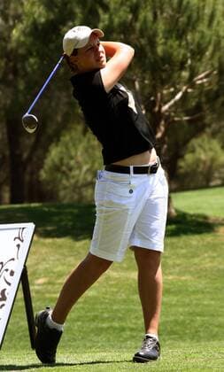 Carmen Alfanso (Spanien) -  Golf Damen Ladies European Tour 2008, Einzelbild Belek, Antalya Golf Damen Ladies European Tour 2008, Einzelbild Belek, Antalya