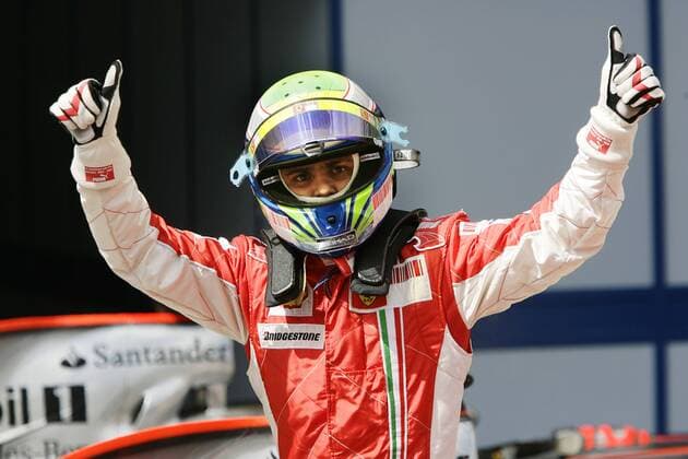 Felipe Massa (Brasilien Ferrari) - Pole Position GP der Türkei 2008-  Motorsport Grand Prix Herren Großer Preis der Türkei 2008, Formel 1 Weltmeisterschaft, F1, F, GP, WM, Qualifying Einzelbild Istanbul Freude, Motorsport Grand Prix Herren Großer Preis der Türkei 2008, Formel 1 Weltmeisterschaft, F1, F, GP, WM, Qualifying Einzelbild Istanbul Freude,