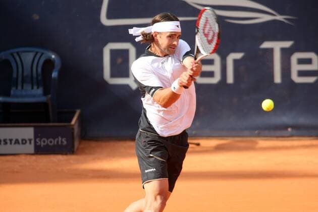 Nicolas Kiefer (Deutschland) Tennis Herren Masters Series Hamburg 2008, ATP Tour, Vdig Einzelbild Am Hamburger Rothenbaum Hamburg Dynamik, Tennis Herren Masters Series Hamburg 2008, ATP Tour, Vdig Einzelbild Am Hamburger Rothenbaum Hamburg Dynamik,