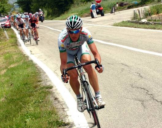 Gabriele Bosisio (Italien LPR Brakes) -  Radsport Herren Giro d Italia 2008, dItalia, Straßenradsport, Straße, Rad Einzelbild 7. Etappe: Vasto - Pescocostanzo Radsport Herren Giro d Italia 2008, dItalia, Straßenradsport, Straße, Rad Einzelbild 7. Etappe: Vasto - Pescocostanzo
