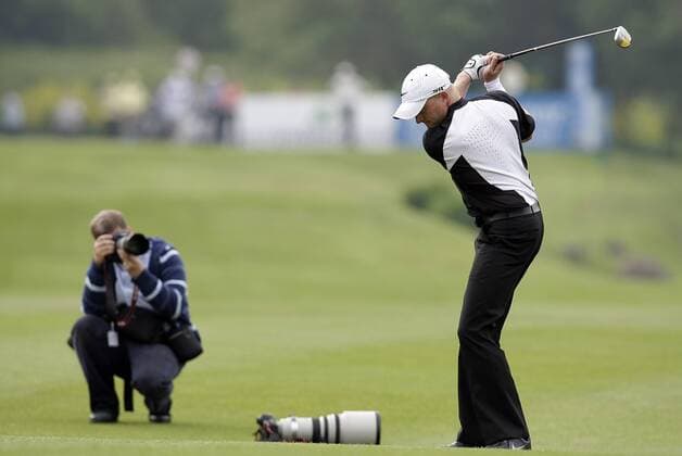 Simon Dyson (England) - (Icon36935192) Golf Herren Irish Open 2008, European PGA Tour Einzelbild Adare Golf Herren Irish Open 2008, European PGA Tour Einzelbild Adare EDITORIAL USE ONLY