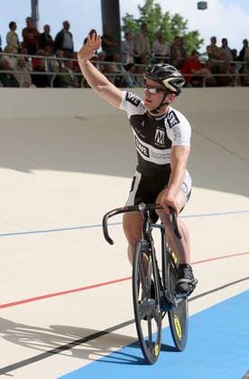 Rene Enders (Deutschland) Radsport Herren Thüringen Open 2008, Bahnradsport, Bahn, , Bahnrad Einzelbild Rad Erfurt Radsport Herren Thüringen Open 2008, Bahnradsport, Bahn, , Bahnrad Einzelbild Rad Erfurt
