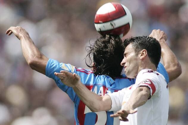 Christian Panucci (AS Rom) -  Fußball Herren Serie A 2007 2008, 1. Italienische Liga, AS Roma Gruppe Catania Dynamik, Fußball Herren Serie A 2007 2008, 1. Italienische Liga, AS Roma Gruppe Catania Dynamik,