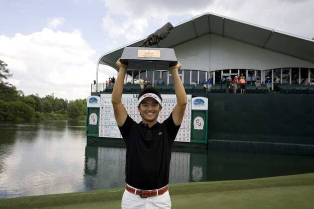 Ryuji Imada (Japan) gewinnt die AT&T Classics 2008 - (Icon4885160) Golf Herren AT&T Classics 2008, PGA Tour, AT & T, TPC at Sugerloaf Einzelbild Duluth Golf Herren AT&T Classics 2008, PGA Tour, AT & T, TPC at Sugerloaf Einzelbild Duluth EDITORIAL USE ONLY