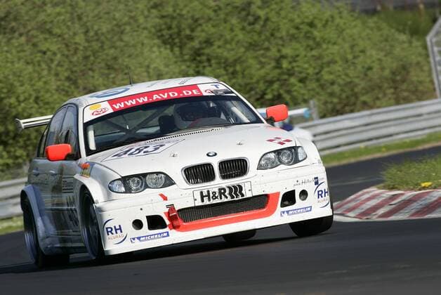 BMW von Jutta Kleinschmidt und Thomas Haider (beide Deutschland) Motorsport Herren 39. Adenauer ADAC Rundstrecken Trophy 2008, BFGoodrich Langstreckenmeisterschaft, Langstrecke Einzelbild Nürburgring Nürburg Motorsport Herren 39. Adenauer ADAC Rundstrecken Trophy 2008, BFGoodrich Langstreckenmeisterschaft, Langstrecke Einzelbild Nürburgring Nürburg