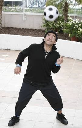 Diego Armando Maradona (Argentinien) während der 61. Filmfestspiele 2008 in Cannes -  (CAN20080520771) Fußball Herren 61. Internationale Filmfestspiele 2008, Internationales Filmfestival, Einzelbild Cannes Fußball Herren 61. Internationale Filmfestspiele 2008, Internationales Filmfestival, Einzelbild Cannes