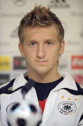 Marko Marin (Deutschland) - Pressekonferenz während des Trainingslagers auf Mallorca Fußball Herren DFB Pressekonferenz 2008, Nationalmannschaft, Trainingslager, Pressetermin Porträt Palma de Mallorca Fußball Herren DFB Pressekonferenz 2008, Nationalmannschaft, Trainingslager, Pressetermin Porträt Palma de Mallorca