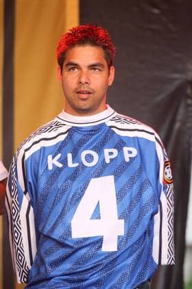 David Wagner (USA) als ehemaliger Weggefährte auf der Abschiedsparty von Trainer Jürgen Klopp (Mainz) Fußball 2. BL Herren Saison 2007 2008, FSV Mainz 05, Abschiedsparty für Trainer Jürgen Klopp, Feier, feiern, Abschied Einzelbild Mainz Fußball 2. BL Herren Saison 2007 2008, FSV Mainz 05, Abschiedsparty für Trainer Jürgen Klopp, Feier, feiern, Abschied Einzelbild Mainz