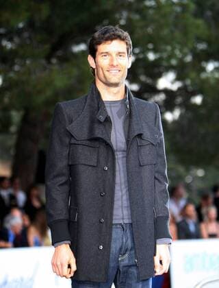 Mark Webber (Australien Red Bull) bei der Amber Lounge Fashion Show zugunsten von Elton Johns Aids-Stiftung 2008 -  Motorsport Grand Prix Herren Großer Preis von Monaco 2008, Formel 1 Weltmeisterschaft, F1, F, GP, WM, Einzelbild o0 Model Dressman Monte Carlo Motorsport Grand Prix Herren Großer Preis von Monaco 2008, Formel 1 Weltmeisterschaft, F1, F, GP, WM, Einzelbild o0 Model Dressman Monte Carlo