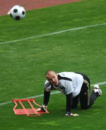 Torwart Robert Enke (Deutschland) Fußball EM Herren EM 2008, Euro, Vorschau, Nationalmannschaft Einzelbild Palma de Mallorca