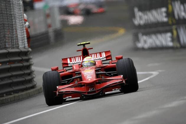 Felipe Massa (Brasilien Ferrari) -  Motorsport Grand Prix Herren Großer Preis von Monaco 2008, Formel 1 Weltmeisterschaft, F1, F, GP, WM Einzelbild Monte Carlo