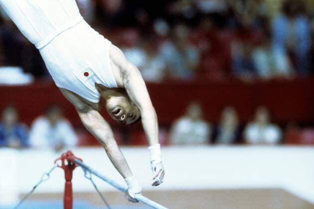 Sawao Kato (Japan) Turnen OS Sommer Herren Olympische Spiele 1976 Montreal, Sommerspiele, Kunstturnen, Geräteturnen Einzelbild Aufnahmedatum geschätzt Montreal