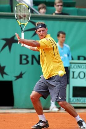 David Nalbandian (Argentinien) Tennis Herren French Open 2008, ATP Tour, Grand Slam, Roland Garros Einzelbild Paris