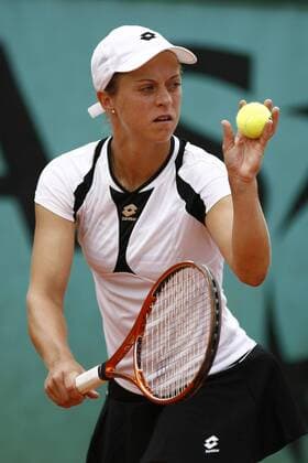 Martina Müller (Deutschland) Tennis Damen French Open 2008, WTA Tour, Grand Slam, Vdig Einzelbild Roland Garros Paris