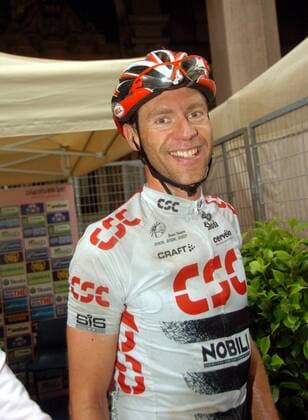Jens Voigt (Deutschland CSC) hat gut lachen - Radsport Herren Giro d Italia 2008, dItalia, Straßenradsport, Straße, Rad, Einzelbild 18. Etappe: Mendrisio - Varese Freude, Radsport Herren Giro d Italia 2008, dItalia, Straßenradsport, Straße, Rad, Einzelbild 18. Etappe: Mendrisio - Varese Freude,