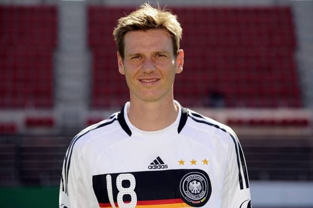 Tim Borowski (Deutschland) Fußball EM Herren Vorschau Euro 2008, Nationalmannschaft, Präsentation, Pressetermin, Porträttermin Porträt