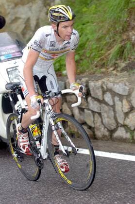 Riccardo Ricco (Italien Saunier Duval Scott) -  Radsport Herren Giro d Italia 2008, dItalia, Straßenradsport, Straße, Rad, Einzelbild Etappe 19: Legnano - Presolana Monte Pora