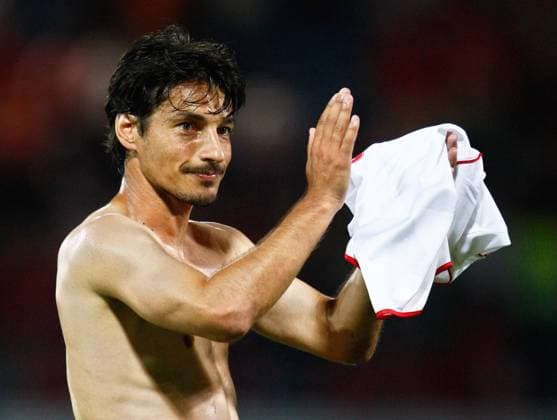 Ivica Vastic (Österreich) - Schlussjubel -  Fußball Länderspiel Herren Freundschaftsspiel 2008, Test, Testspiel, Nationalteam, Nationaltrikot, Österreich Einzelbild Graz