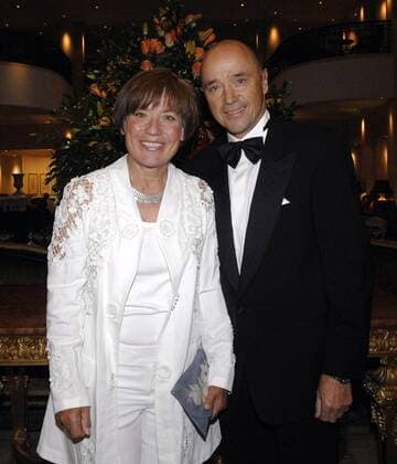 Rosi Mittermaier mit Ehemann Christian Neureuther (beide Deutschland) bei der Goldenen Sportpyramide 2008 Alpiner Skilauf Herren Goldene Sportpyramide 2008, Gala, Sportgala, Benefiz, Benefizgala, Stiftung deutsche Sporthilfe, Gruppe Berlin