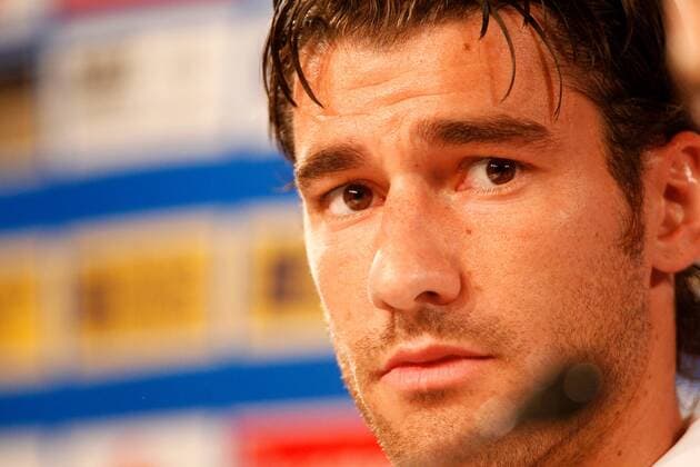 Georgios Seitaridis (Griechenland) - Pressekonferenz -  Fußball EM Herren Vorschau Euro 2008, Nationalteam, Pressekonferenz, Pressetermin, Porträt Seekirchen Fußball EM Herren Vorschau Euro 2008, Nationalteam, Pressekonferenz, Pressetermin, Porträt Seekirchen
