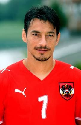Ivica Vastic (Österreich) -  Fußball EM Herren Vorschau Euro 2008, Präsentation, Pressetermin, Porträttermin, Nationalteam, Nationaltrikot Porträt Stegersbach