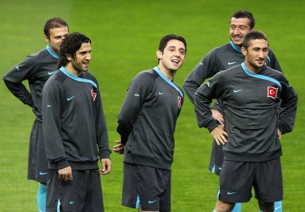 Nihat Kahveci (Türkei, Mitte) -  - NOxONLINExUSE Fußball EM Herren EM 2008, Euro Gruppe Nyon
