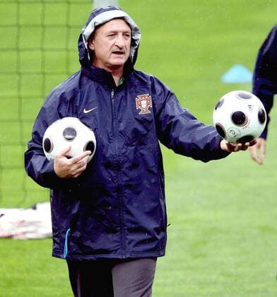 Nationaltrainer Luiz Felipe Scolari (Portugal) -  Fußball EM Herren EM 2008, Euro, Einzelbild Genf