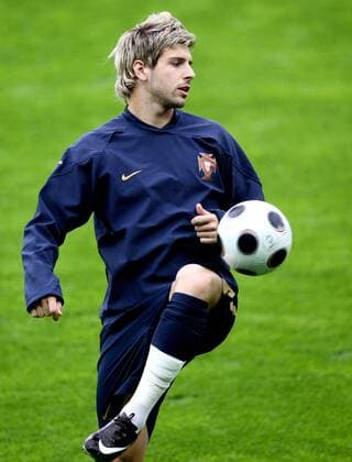 Miguel Veloso (Portugal) -  Fußball EM Herren EM 2008, Euro, Einzelbild Genf Fußball EM Herren EM 2008, Euro, Einzelbild Genf