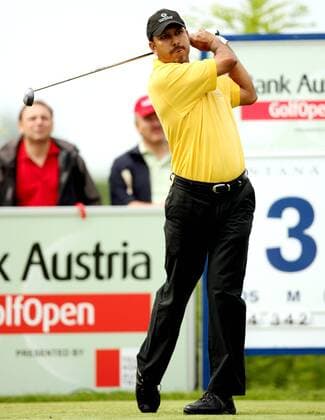 Jeev Milkha Singh (Indien) -  Golf Herren Bank Austria Golf Open 2008, PGA European Tour, Pro Am, ProAm, Einzelbild o0 GolfOpen Oberwaltersdorf Golf Herren Bank Austria Golf Open 2008, PGA European Tour, Pro Am, ProAm, Einzelbild o0 GolfOpen Oberwaltersdorf