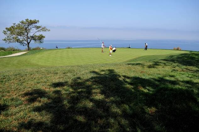 Torrey Pines South Golf Course, Austragungsort der US Open 2008 - (Icon00727613) Golf Herren US Open 2008, PGA Tour Totale Torrey Pines San Diego o0 Meer EDITORIAL USE ONLY