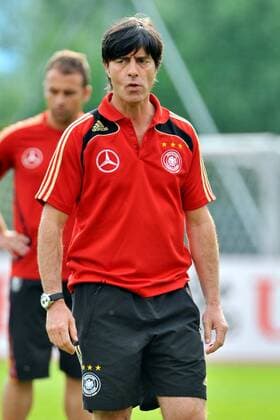 Bundestrainer Joachim Löw (Deutschland) -  Fußball EM Herren Euro 2008, Training, Nationalteam, Einzelbild Ascona
