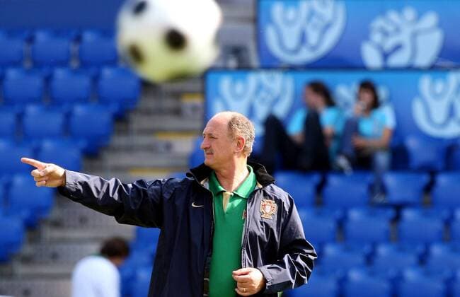 Nationaltrainer Luiz Felipe Scolari (Portugal) -  Fußball EM Herren Euro 2008, Nationalmannschaft, Training Einzelbild Basel