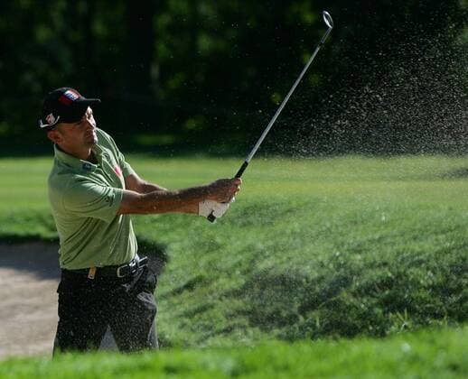 Markus Brier (Österreich) -  Golf Herren BMW International Open 2008, PGA European Tour Einzelbild München Eichenried Dynamik, Golf Herren BMW International Open 2008, PGA European Tour Einzelbild München Eichenried Dynamik,