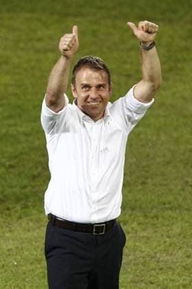 Co Trainer Hans Dieter Flick (Deutschland) - Thumbs up Fußball EM Herren Euro 2008, Länderspiel, Nationalteam Einzelbild Basel