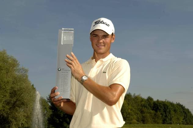 Martin Kaymer (Deutschland) - Sieger der BMW International Open 2008 Golf Herren BMW International Open 2008, PGA European Tour Einzelbild o0 Siegerehrung München