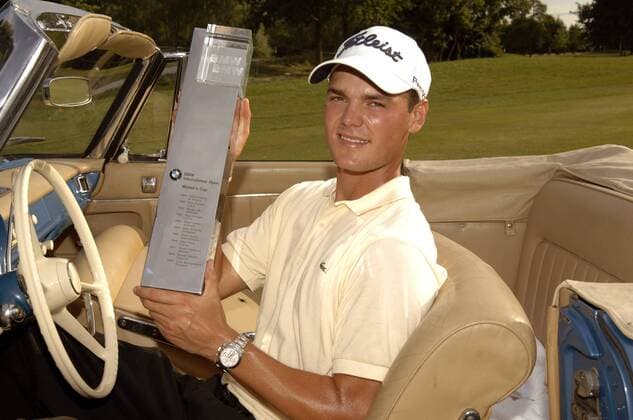Martin Kaymer (Deutschland) - Sieger der BMW International Open 2008 Golf Herren BMW International Open 2008, PGA European Tour Einzelbild o0 Siegerehrung München