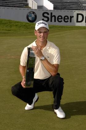 Martin Kaymer (Deutschland) - Sieger der BMW International Open 2008 Golf Herren BMW International Open 2008, PGA European Tour Einzelbild o0 Siegerehrung München