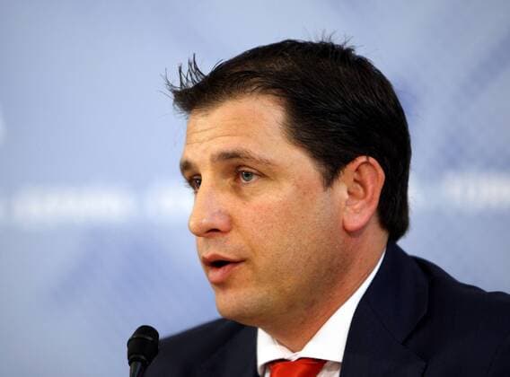 Politiker Grant Haskin (Kapstadt Südafrika) auf der WM 2010 meets EURO 2008 Pressekonferenz -  Fußball EM Herren WM 2010 meets EURO 2008, Vorschau, Pressekonferenz, Pressetermin Porträt Wien