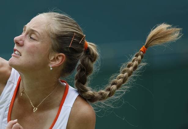Anna Chakvetadze (Russland) Tennis Damen All England Championships 2008, Grand Slam, WTA Tour Porträt Wimbledon London
