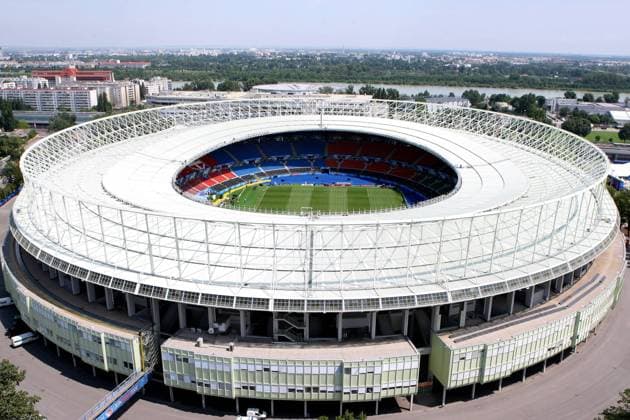 Ernst Happel Stadion, Austragungsort und Final-Stadion der EURO 2008 -  Fußball Länderspiel Herren EURO 2008, EM, Finale Totale Wien