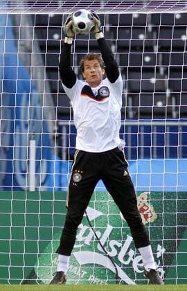 Torwart Jens Lehmann (Deutschland) - Training -  Fußball Herren EURO 2008, EM, Nationalteam, Training Einzelbild Wien Dynamik,